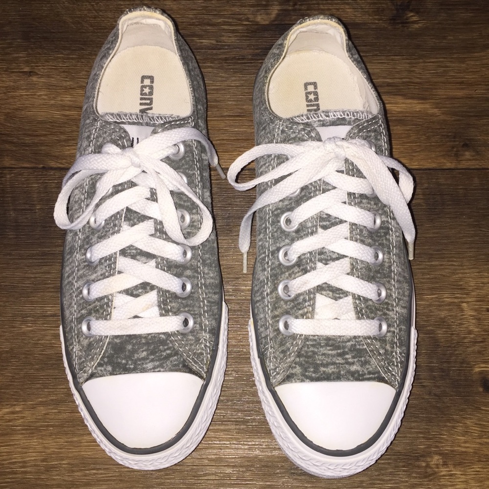 Converse Gray and White Women's Sneakers